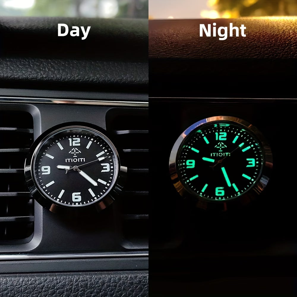 1pc Orë Dekorative Luminoze me Ngjitëse për Makinë
